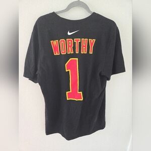 Nike Xavier Worthy Kansas City Chiefs Super Bowl LIX T Shirt Mens Size Large